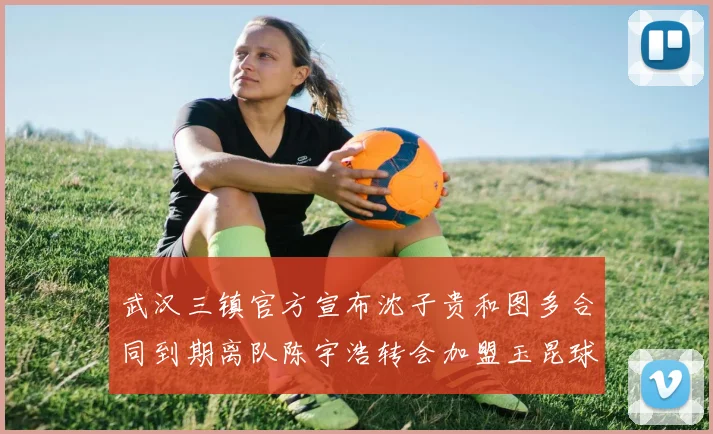 武汉三镇官方宣布沈子贵和图多合同到期离队陈宇浩转会加盟玉昆球队