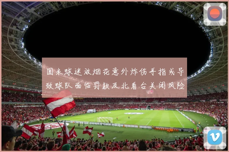 国米球迷放烟花意外炸伤手指或导致球队面临罚款及北看台关闭风险
